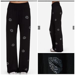 NWT Lauren Moshl All Over Stud Lips pants